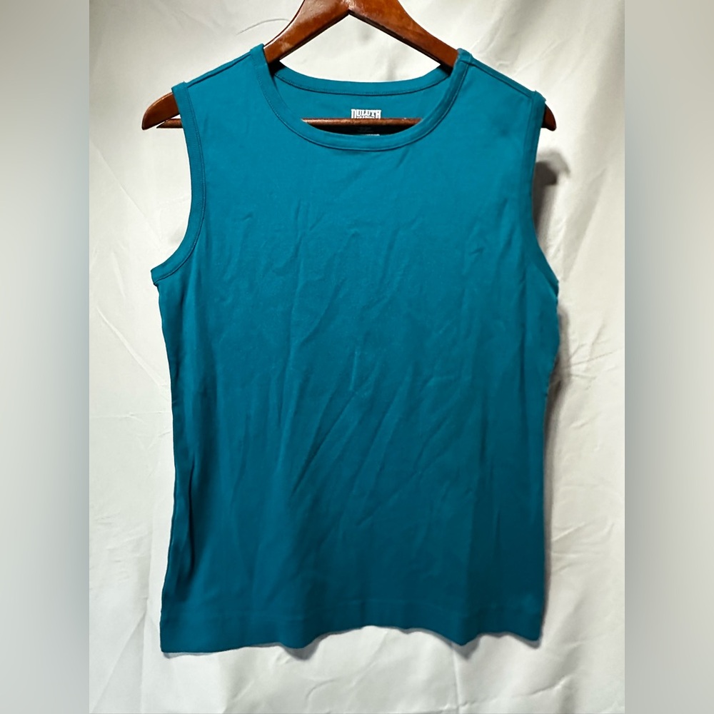 Duluth Men’s Turquoise Sleeveless Tank Top, Shirt